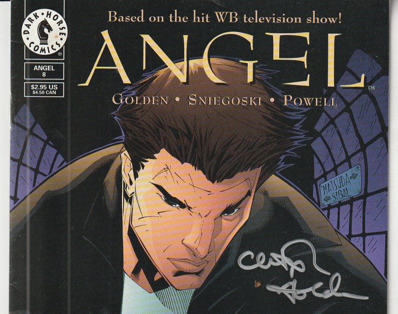 Autographed Angel(Dark Horse, vol. 1) #8 (No. C.O.A.)