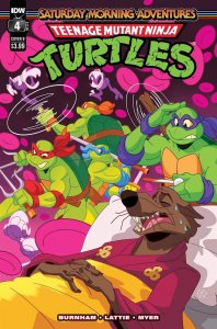 Tmnt Saturday Morning Adventures #4 Cvr B Galloway Idw Publishing Comic Book 