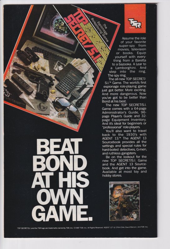 NAM #13 (Dec 1987) VFNM 9.0 white!