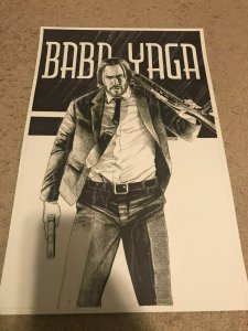 John Wick - Baba Yaga - Original Art by Ryan J. Pasibe   