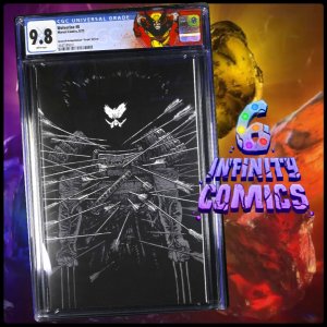 WOLVERINE 8 CGC 9.8 ? 2ND PRINT 1:25 DANIEL WARREN JOHNSON BLACK & WHITE VIRGIN