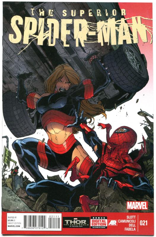 SUPERIOR SPIDER-MAN #21, VF/NM, Dan Slott, Marvel, LethaLadies, more SM in store