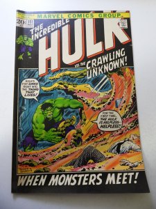 The incredible Hulk #151 (1972) VG+ Condition