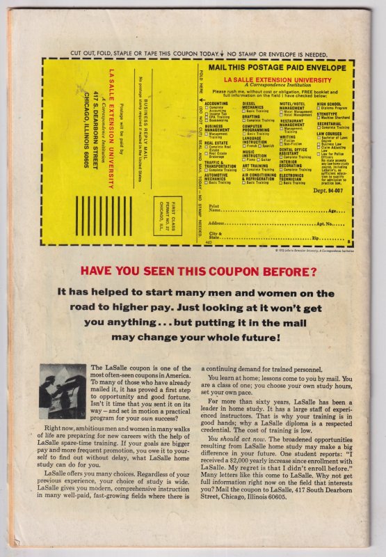 Supernatural Thrillers #6 (1973) Headless Horseman