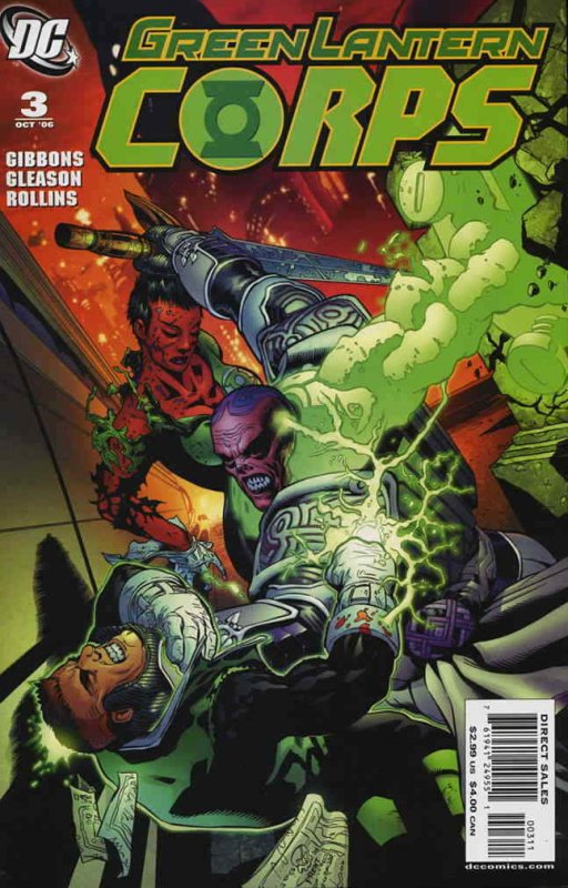 Green Lantern Corps (2nd Series) #3 VF/NM; DC | save on shipping - details insid