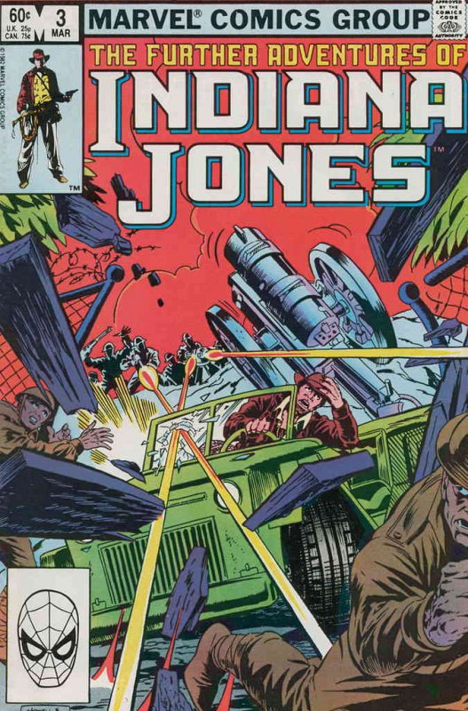 Further Adventures of Indiana Jones, The #3 FN ; Marvel