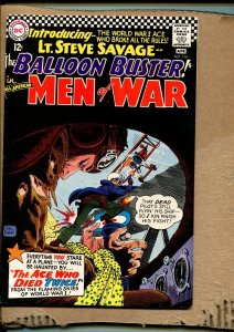 Men of War #114 The Ace who Died Twice - 1966 (Grade 8.5) WH