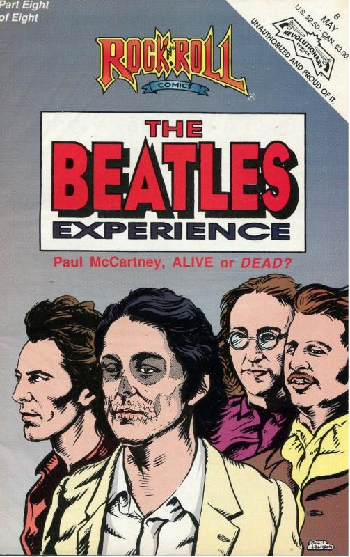 THE BEATLE'S EXPERIENCE # 8 of EIGHT - ROCK N ROLL COMIC