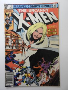 The X-Men #131 Newsstand Edition (1980) 1st White Queen/Hellfire Knights! GVG