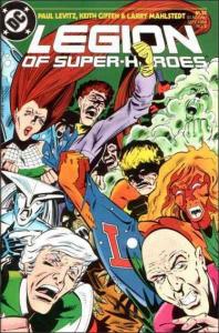 DC THE LEGION OF SUPER-HEROES (1984 Series) #2 VF
