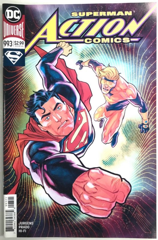ACTION Comics Issue 993 Starring SUPERMAN — Booster Gold — 2018 DC Universe VF+