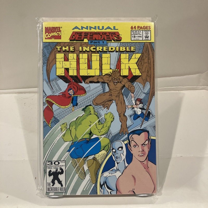 The Incredible Hulk #18 Annual Comic Book - Marvel Comics!