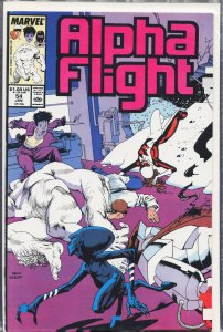 Alpha Flight #54 (1988) Alpha Flight