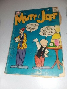 Mutt and Jeff #92 dc comics 1957 early silver age cartoon strip comedy humor &