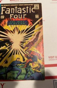 Fantastic Four #53 (1966)the way it began-2nd Black panther