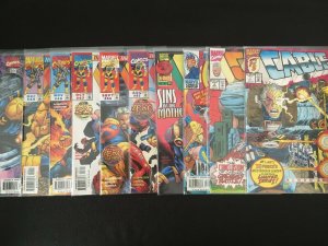 CABLE(Mini-Series) #1, 2, CABLE #44-70, 155, CABLE AND X-FORCE #1 VFNM Condition