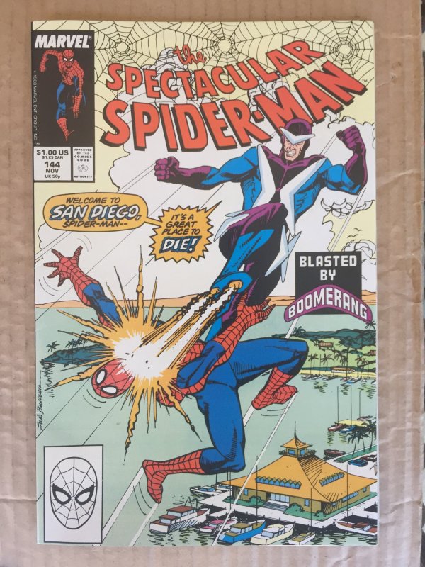 The Spectacular Spider-Man #144 (1988)