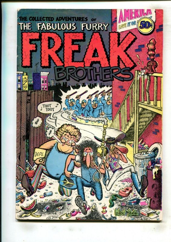 THE COLLECTED FREAK BROTHERS (4.0) 50C COVER!! 1971