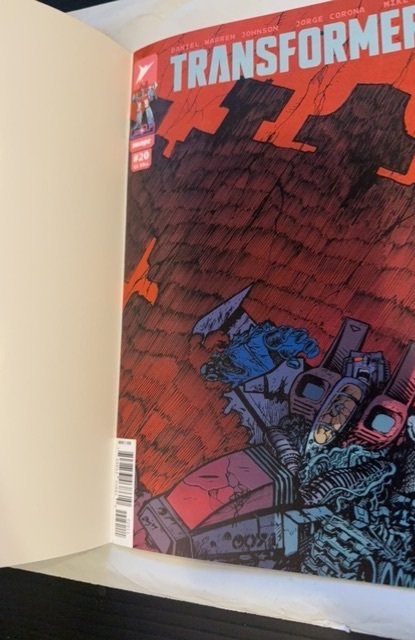 Transformers #20 Fabrizio De Tommaso foil connecting cover