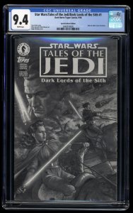 Star Wars: Tales of the Jedi-Dark Lords of the Sith #1 CGC NM 9.4 Ashcan