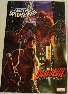 AMAZING SPIDER-MAN DAREDEVIL Promo Poster, 24 x 36, 2011, MARVEL, Unused 216