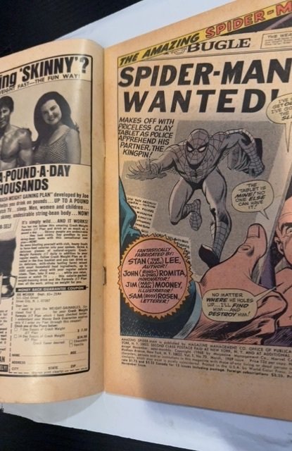 The Amazing Spider-Man #70 (1969)Romita - Spider-Man wanted see description