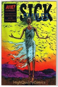 SICK SMILES #4, VF, AIIIE Comics, Indy, Horror, 1994, more indies in store