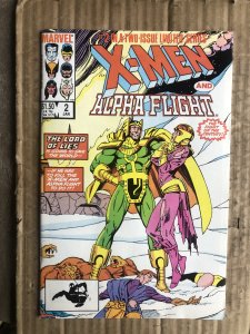 X-Men/Alpha Flight #2 Newsstand Edition (1986)