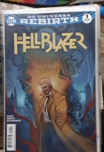 HELLBLAZER # 1 2016 DC COMICS DC UNIVERSE REBIRTH JOHN CONSTANTINE SWAMP THING