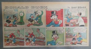 (46/52) Walt Disney's Donald Duck Sunday Pages from 1960 Size: 7.5 x 15 inches