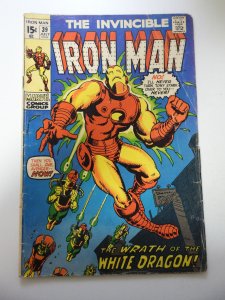 Iron Man #39 (1971) GD/VG Condition added staples