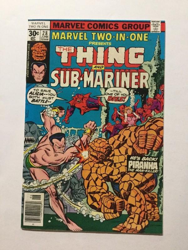 Marvel Two-In-One 28 Nm Near Mint