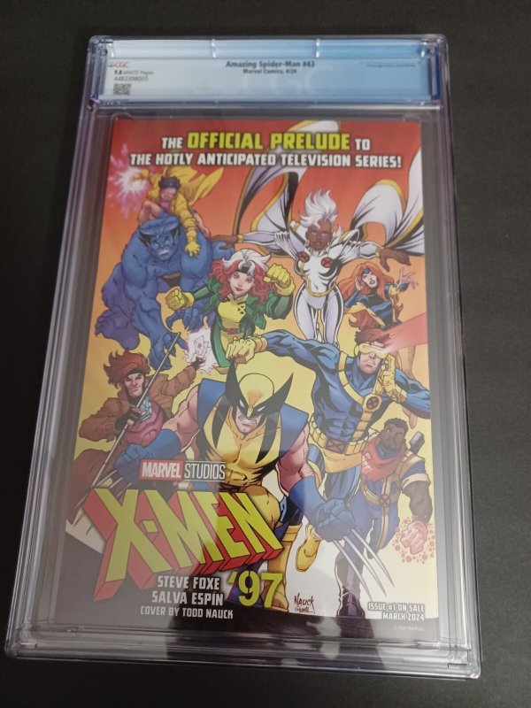 Amazing Spider-man #43 - #937 -  2024 - CGC 9.8