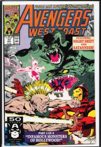 Avengers West Coast #77 (1991) West Coast Avengers / Avengers West Coast