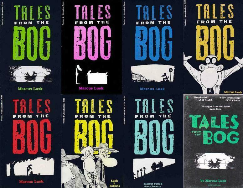 TALES FROM THE BOG (1995 ABERRATION) 1-7,1A Marcus Lusk COMICS BOOK