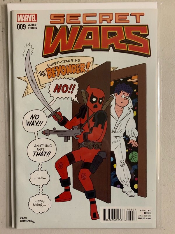 Secret Wars #9 direct, variant NM (2016)