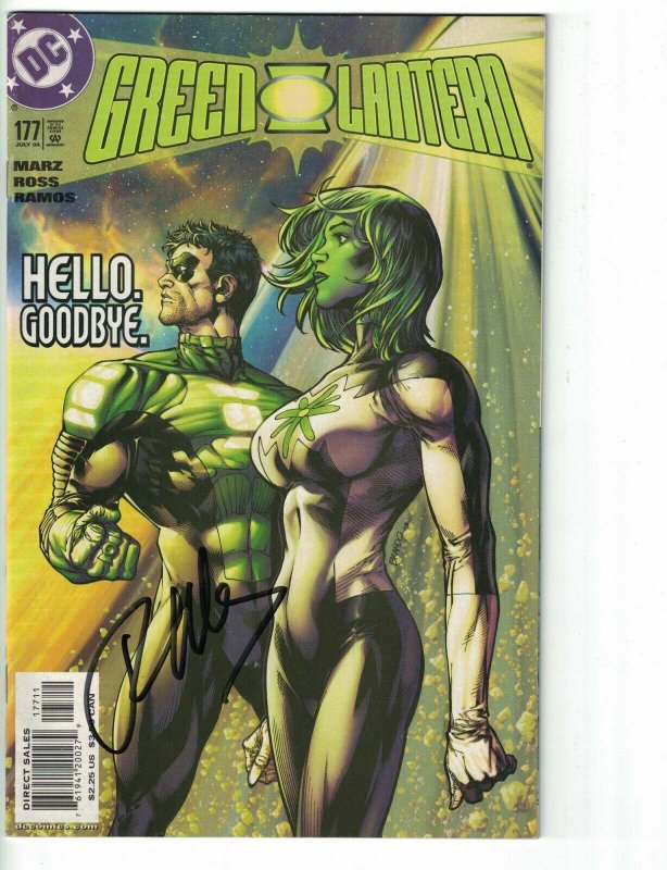 Green Lantern (3rd Series) #177 VF/NM signed by Ron Marz - DC Comics 2004 