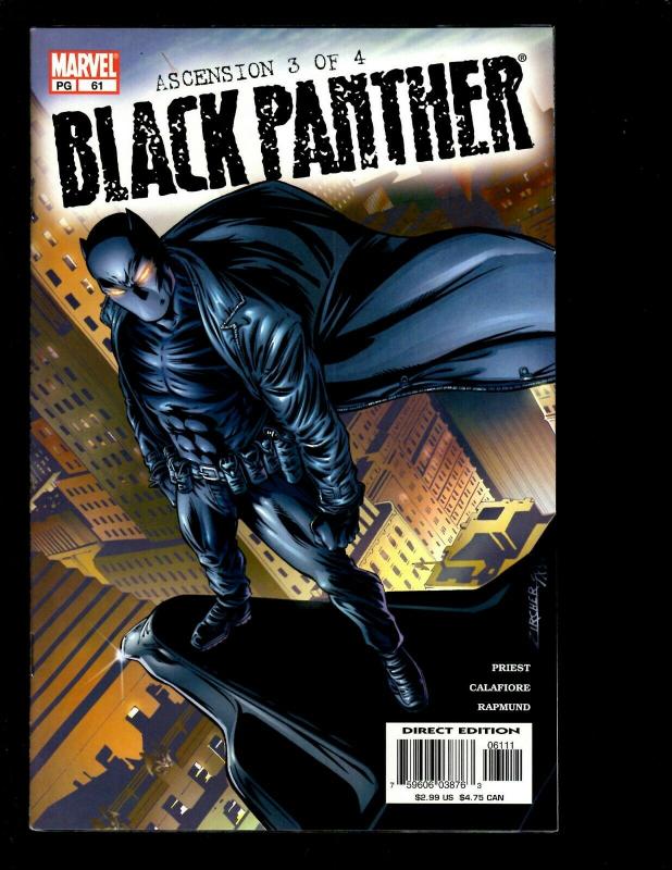 6 Black Panther Marvel Comics # 57 58 59 60 61 62 Coming To America Avengers GK6