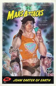 WARLORD OF MARS ATTACKS (2019 DYNAMITE) #3 VARIANT CVR D CALDWELL