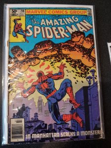 THE AMAZING SPIDER-MAN #218 VG+