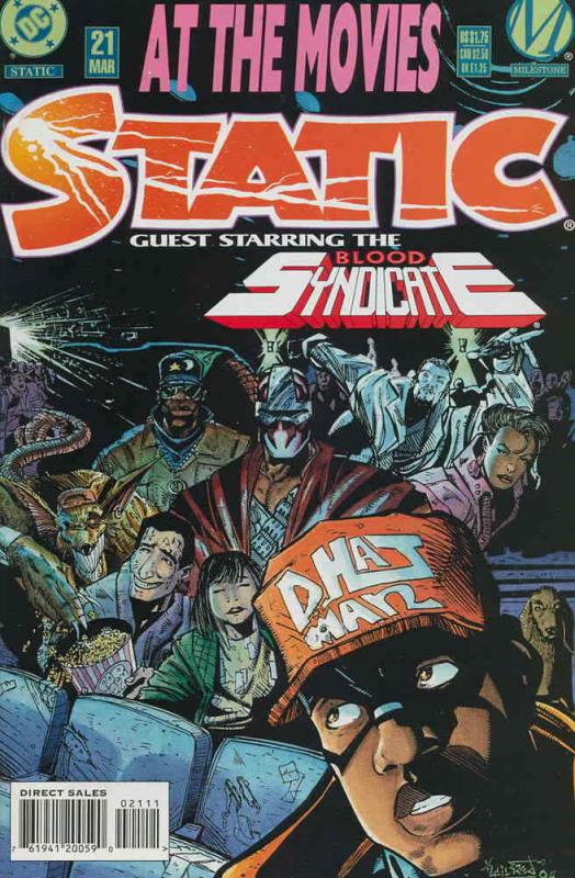 Static #21 VF/NM; DC/Milestone | save on shipping - details inside