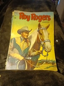 Roy Rogers 41 47 54 133 Dell Comics Lot Run Set Collection Silver Age