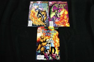MARVEL FANTASTIC FOUR: SECRET INVASION 1-3 3pc SET (9.2)