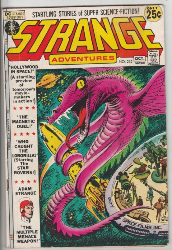 Strange Adventures #232 (Oct-71) FN Mid-Grade Adam Strange, Alana