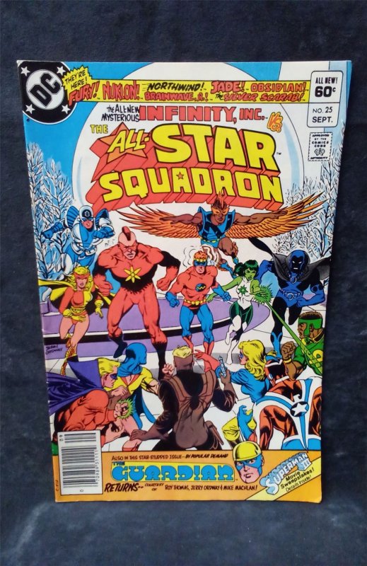 All-Star Squadron #25 Direct Edition 1983 dc-comics Comic Book