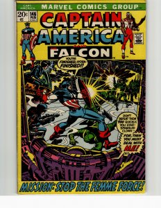 Captain America #146 (1972) Captain America and the Falcon