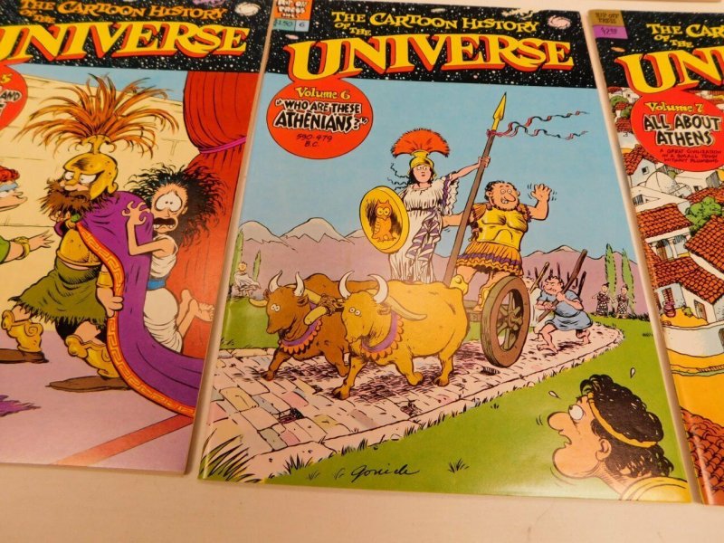 The Cartoon History of the Universe 1-7 Set Larry Gonick Underground Comix