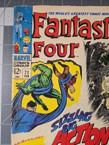 Fantastic Four #71 Stan Lee / Jack Kirby (Marvel Comics February 1968)