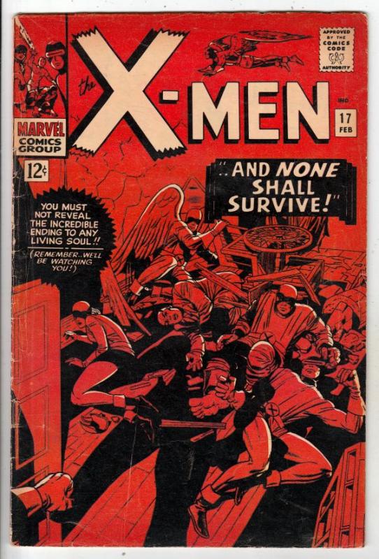 X-Men #17 (Feb-66) FN- Mid-Grade X-Men