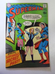 Superman #218 (1969) FN+ Condition